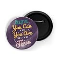 dhcrafts Pin Badges Multicolor Positive Glossy Finish