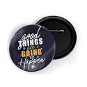dhcrafts Pin Badges Multicolor Positive Glossy Finish