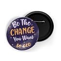 dhcrafts Pin Badges Multicolor Positive Glossy Finish