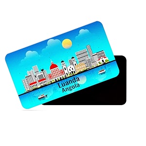 dhcrafts Rectangular Rubber Fridge Magnet Magnetic Card