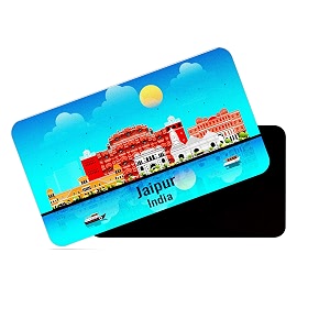 dhcrafts Rectangular Rubber Fridge Magnet Magnetic Card