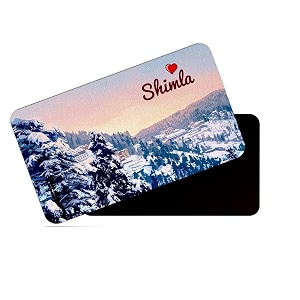 dhcrafts rectangular rubber fridge magnetmagnetic card multicolor himachal pradesh shimla d3 design pack of 1 86cm x 54cm