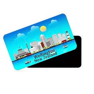 dhcrafts Rectangular Rubber Fridge Magnet Magnetic Card