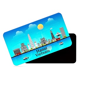 dhcrafts Rectangular Rubber Fridge Magnet Magnetic Card