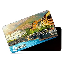 dhcrafts rectangular rubber fridge magnetmagnetic card multicolor croatia lavsa design pack of 1 86cm x 54cm