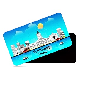 dhcrafts Rectangular Rubber Fridge Magnet Magnetic Card