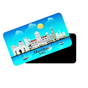 dhcrafts Rectangular Rubber Fridge Magnet Magnetic Card