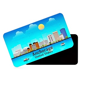 dhcrafts Rectangular Rubber Fridge Magnet Magnetic Card