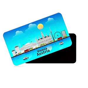 dhcrafts Rectangular Rubber Fridge Magnet Magnetic Card