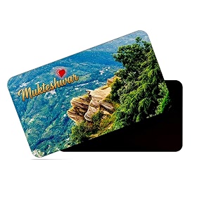 dhcrafts rectangular rubber fridge magnetmagnetic card multicolor uttarakhand mukteshwar d2 design pack of 1 86cm x 54cm