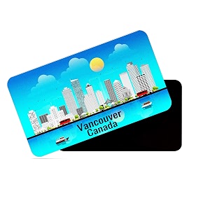 dhcrafts Rectangular Rubber Fridge Magnet Magnetic Card