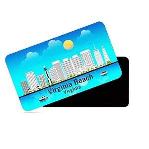 dhcrafts Rectangular Rubber Fridge Magnet Magnetic Card