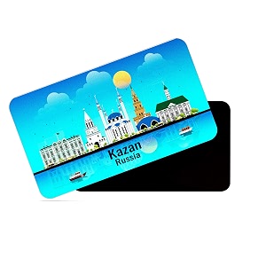 dhcrafts Rectangular Rubber Fridge Magnet Magnetic Card