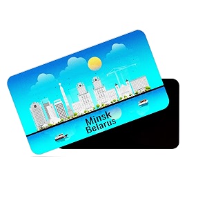 dhcrafts Rectangular Rubber Fridge Magnet Magnetic Card