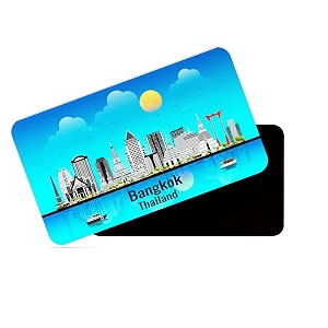 dhcrafts Rectangular Rubber Fridge Magnet Magnetic Card