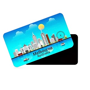 dhcrafts Rectangular Rubber Fridge Magnet Magnetic Card