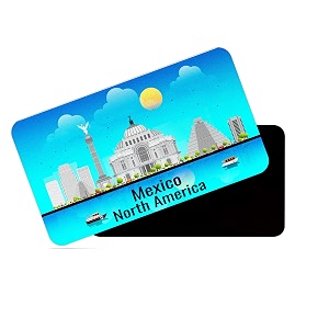 dhcrafts Rectangular Rubber Fridge Magnet Magnetic Card