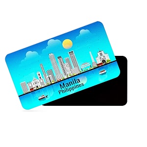 dhcrafts Rectangular Rubber Fridge Magnet Magnetic Card