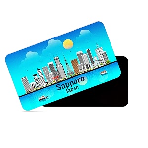 dhcrafts Rectangular Rubber Fridge Magnet Magnetic Card