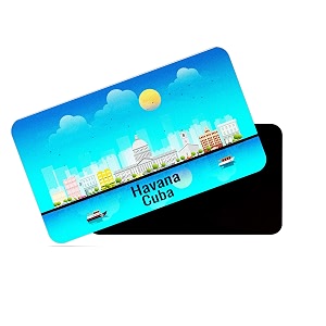 dhcrafts Rectangular Rubber Fridge Magnet Magnetic Card