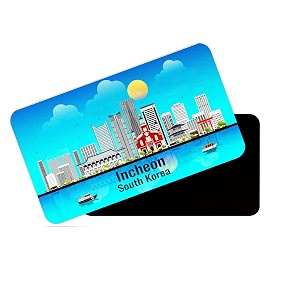 dhcrafts Rectangular Rubber Fridge Magnet Magnetic Card