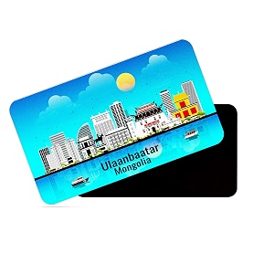 dhcrafts Rectangular Rubber Fridge Magnet Magnetic Card