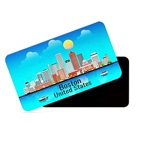 dhcrafts Rectangular Rubber Fridge Magnet Magnetic Card