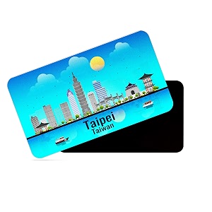 dhcrafts Rectangular Rubber Fridge Magnet Magnetic Card