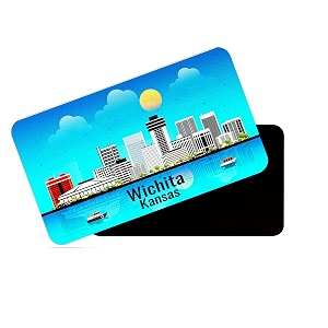 dhcrafts Rectangular Rubber Fridge Magnet Magnetic Card