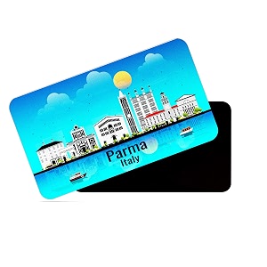 dhcrafts Rectangular Rubber Fridge Magnet Magnetic Card