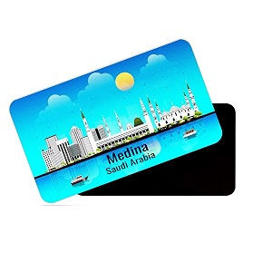 dhcrafts Rectangular Rubber Fridge Magnet Magnetic Card