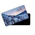 dhcrafts Rectangular Rubber Fridge Magnet/Magnetic Card Multicolor Himachal Pradesh Shimla D3 Design Pack of 1 (8.6cm x 5.4cm)