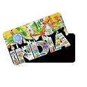 dhcrafts Rectangular Rubber Fridge Magnet/Magnetic Card Multicolor Andhra Pradesh Horsley Hills Design Pack of 1 (8.6cm x 5.4cm)