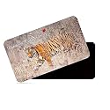 dhcrafts Rectangular Rubber Fridge Magnet/Magnetic Card Multicolor Bandipur National Park Karnataka Design Pack of 1 (8.6cm x 5.4cm)