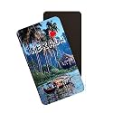 dhcrafts Rectangular Rubber Fridge Magnet/Magnetic Card Multicolor Kerala D2 Design Pack of 1 (8.6cm x 5.4cm)