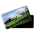 dhcrafts Rectangular Rubber Fridge Magnet/Magnetic Card Multicolor Karnataka Coorg D2 Design Pack of 1 (8.6cm x 5.4cm)