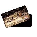 dhcrafts Rectangular Rubber Fridge Magnet/Magnetic Card Multicolor Kanha Tiger Reserve Madhya Pradesh Design Pack of 1 (8.6cm x 5.4cm)