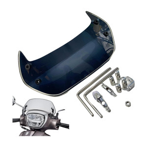 Dhe Best Bike Visor Windshield Wind Deflectors