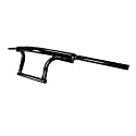 Dhe Best HB02 Bike Handle Bar Dual Triple Curved Desighn Pipe Handlebar Pipe/Rod Black for RE Standard Bullet 500 EFI