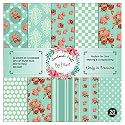 Dheett Only in Dreams Scrapbooking Paperpack 12 Inches 20 Decorative Craft Scrapbook Paper Designer Sheets 300 GSM Matte Finish Perfect for Making Greeting Cards Envelops and Albums - Pack of 1