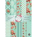 Dheett Only in Dreams Scrapbooking Paperpack A4 20 Decorative Craft Scrapbook Paper Designer Sheets 300 GSM Matte Finish Perfect for Making Greeting Cards Envelops and Albums - Pack of 1