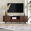 DHH 7134 Fluted TV Stand with Power