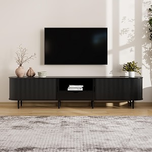 DHH 95.2 inch Fluted TV Stand with