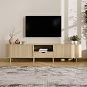 DHH 95.234 Fluted TV Stand with Power