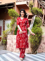 Dhibha Women Kurti Pant Set