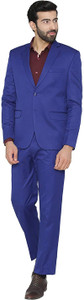 dhingra men 2-piece formal suit solid suit
