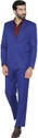 Dhingra Men 2-Piece Formal Suit Solid Suit