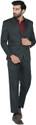 Dhingra Men 2-Piece Formal Suit Solid Suit