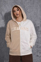 DHOISE Women Full Sleeve Color Block Sweatshirt