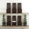 Dholamaru Solid Sheesham Wood Set Of 6 Poster Dining Chairs For Dining Room|Study Room Solid Wood Dining Chair
